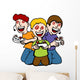 Video Game Addicted Kids Wall Decal