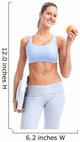 Fitness woman with apple Wall Decal