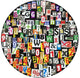 Newspaper Abc Circle
