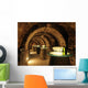 Wine Barrels in the Old Cellar Wall Mural