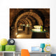 Wine Barrels in the Old Cellar Wall Mural