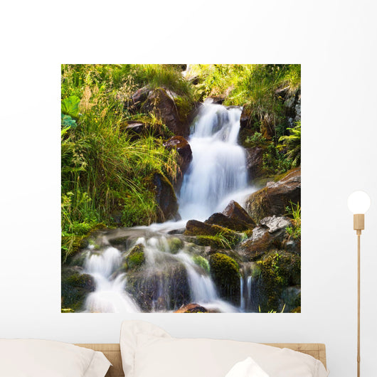 Small Natural Spring Waterfall