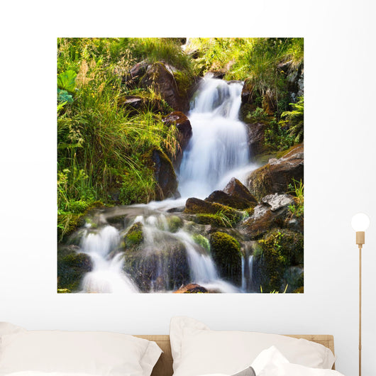 Small Natural Spring Waterfall