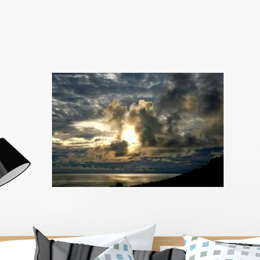 Guam Dark Sunrise Wall Decal