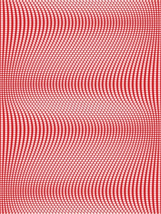 Seamless Wavy Patternvector Illustration Wall Decal