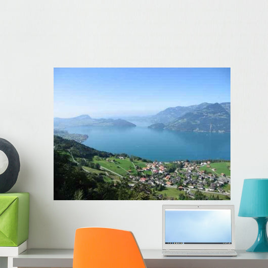 Emmetten Lake Lucerne Wall Decal