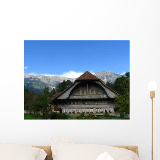 Swiss House Berner Oberland Wall Decal