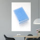Blue Pipette Tips Container Wall Mural