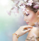 Beautiful Girl with Flower