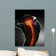 Male Body Cervical Backbone pain scan Wall Mural
