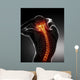 Male Body Cervical Backbone pain scan Wall Mural