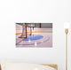 Hockey or Ringette Net and Crease in the Rink Wall Mural