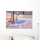 Hockey or Ringette Net and Crease in the Rink Wall Mural