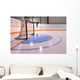 Hockey or Ringette Net and Crease in the Rink Wall Mural