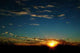 Blue Sunset Wall Decal