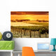 Vineyard Sunset Wall Decal