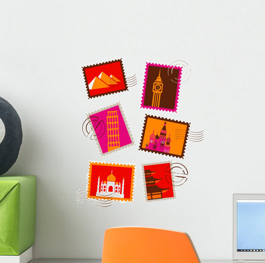 Landmarks Stamps
