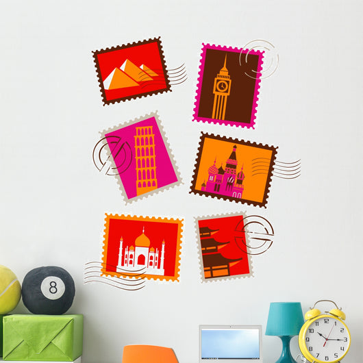 Landmarks Stamps