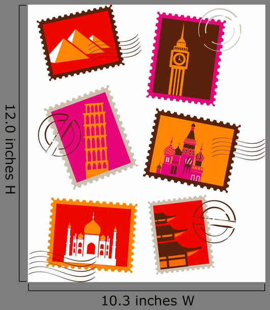 Landmarks Stamps