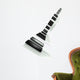 3D Wavy Keyboard Wall Decal