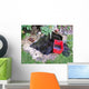 Cleaning Pond Wall Decal