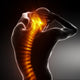 Male Body Backbone Scan Wall Mural