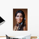 Portrait of American Indian Woman Wall Mural