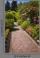 Flower Garden with Paved