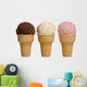 ice cream flavors Wall Decal