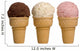 ice cream flavors Wall Decal