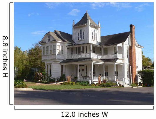 Historic Home Wall Mural