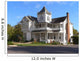 Historic Home Wall Mural