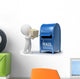 3D Small People Mailing Wall Decal