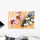 Zen Stones and Flower Wall Decal