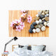 Zen Stones and Flower Wall Decal