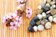 Zen Stones and Flower Wall Decal