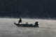 Fishing Morning Mist Wall Decal