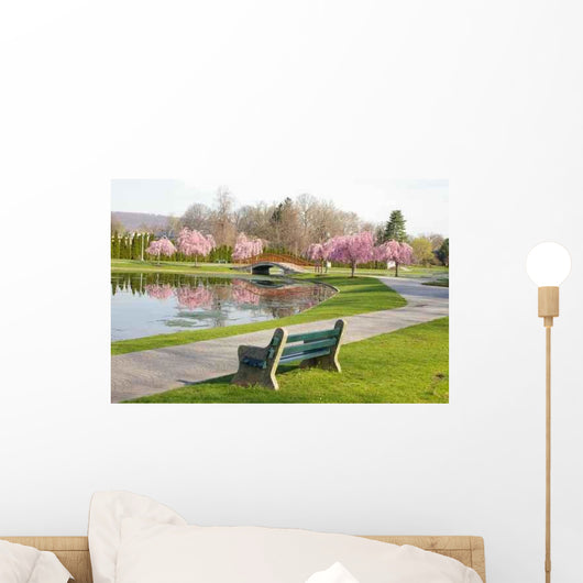 Springtime Park Wall Decal