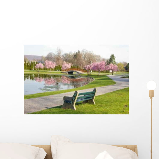 Springtime Park Wall Decal