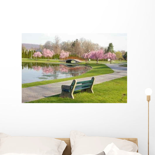 Springtime Park Wall Decal