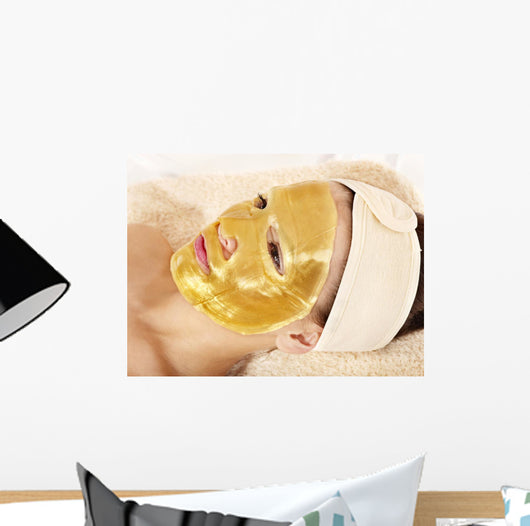 Girl with Gold Facial