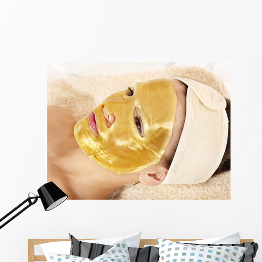 Girl with Gold Facial