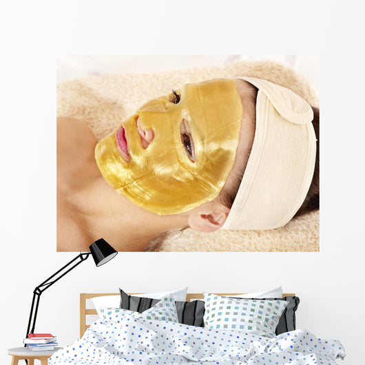 Girl with Gold Facial