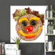 Happy Face Made Vegetables Wall Decal