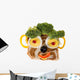 Smiling Food Face Wall Decal