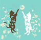 Playing Cats Wall Mural