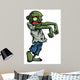 Cartoon zombie Wall Decal