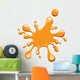Orange Ink Splodge