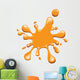 Orange Ink Splodge