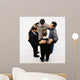 High Angle Men Praying Wall Mural